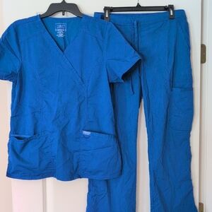 Blue Scrub Set